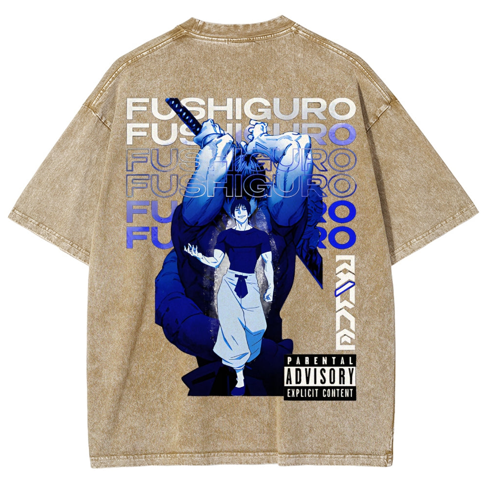 Jujutsu Kaisen Unisex Fit Washed T-Shirt 2503010138