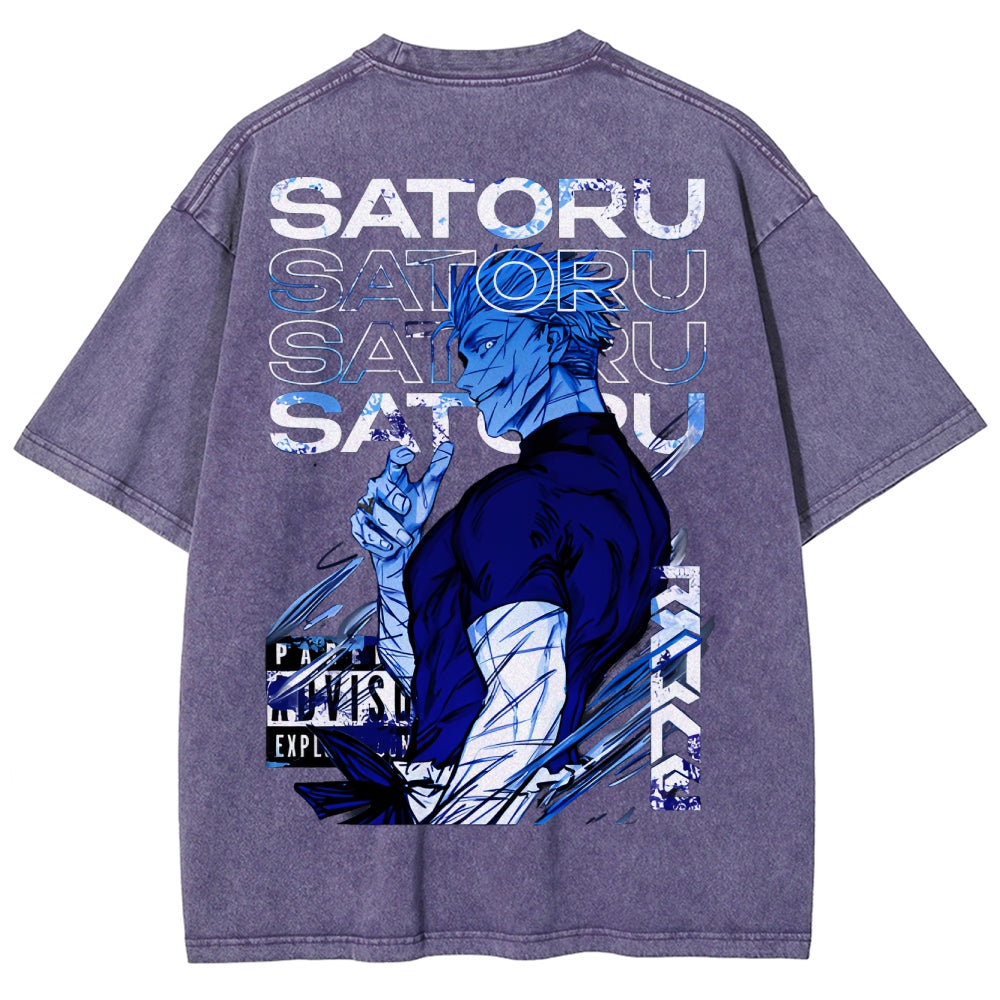 Jujutsu Kaisen Unisex Fit Washed T-Shirt 2503010140