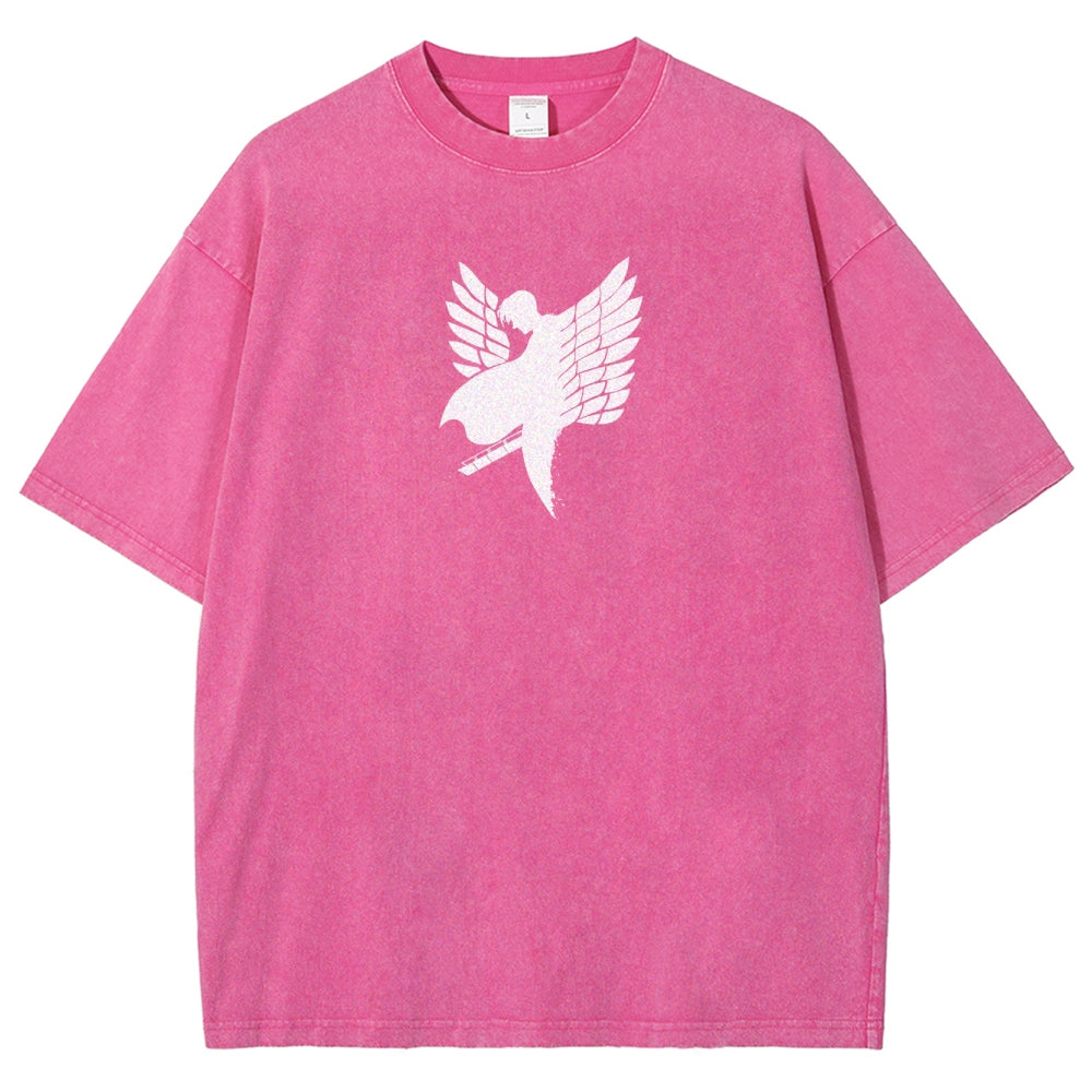 Attack on Titan Unisex Fit Washed T-Shirt 2503010150