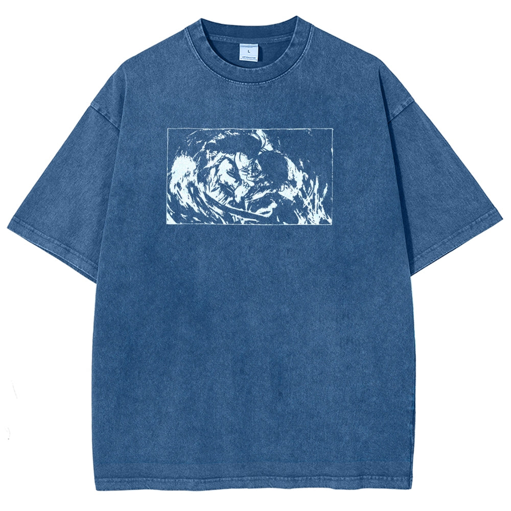 Attack on Titan Unisex Fit Washed T-Shirt 2503010151