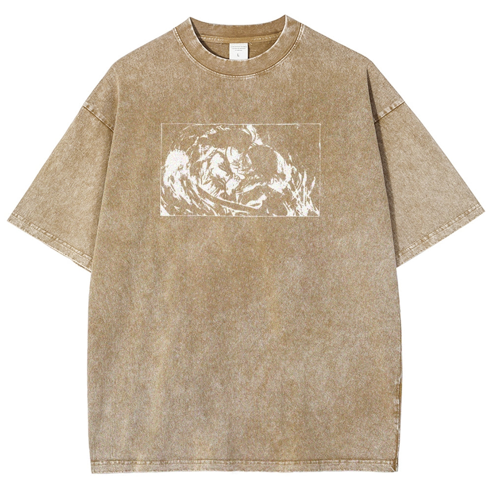 Attack on Titan Unisex Fit Washed T-Shirt 2503010151