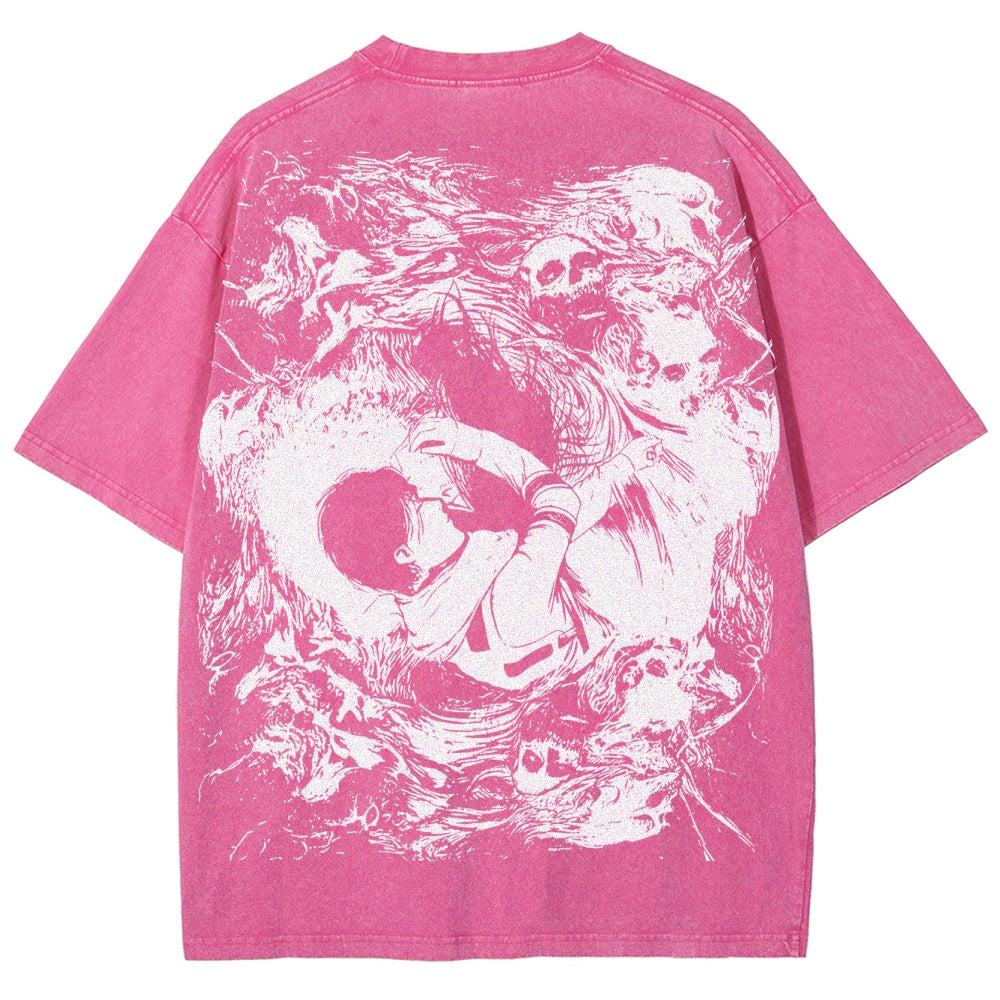 Attack on Titan Unisex Fit Washed T-Shirt 2503010151