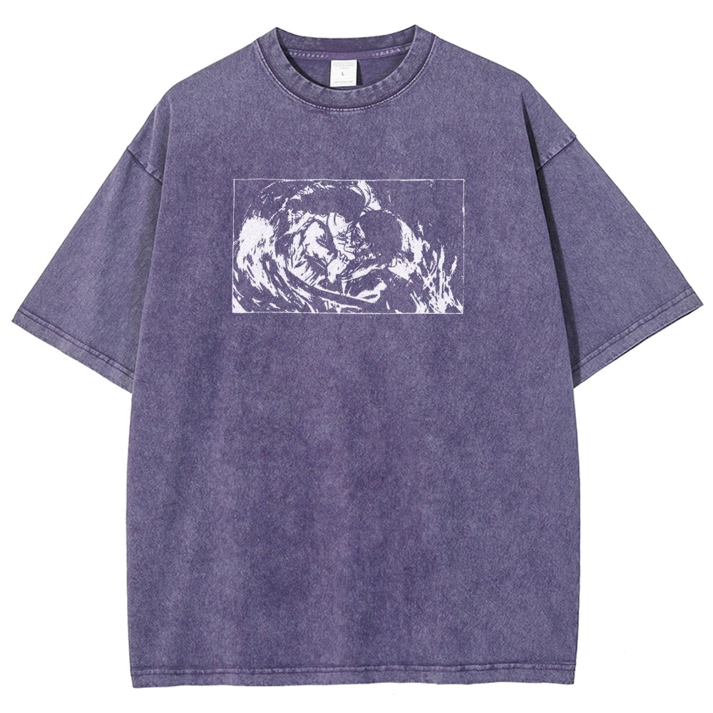 Attack on Titan Unisex Fit Washed T-Shirt 2503010151