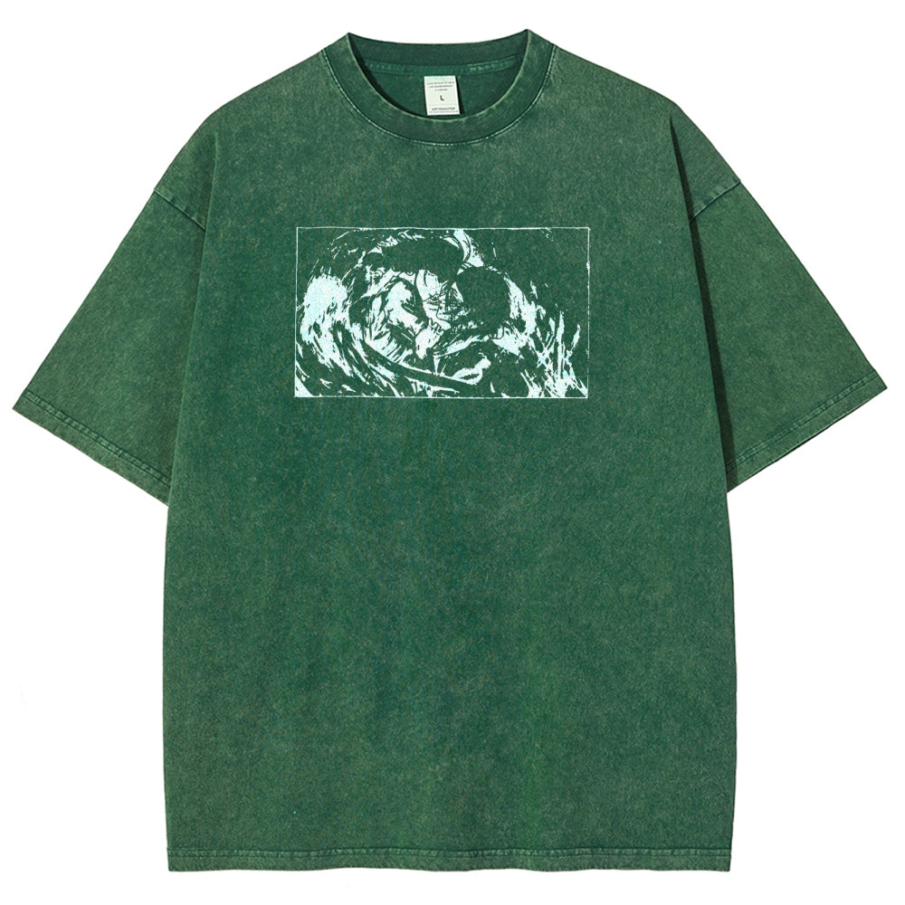 Attack on Titan Unisex Fit Washed T-Shirt 2503010151