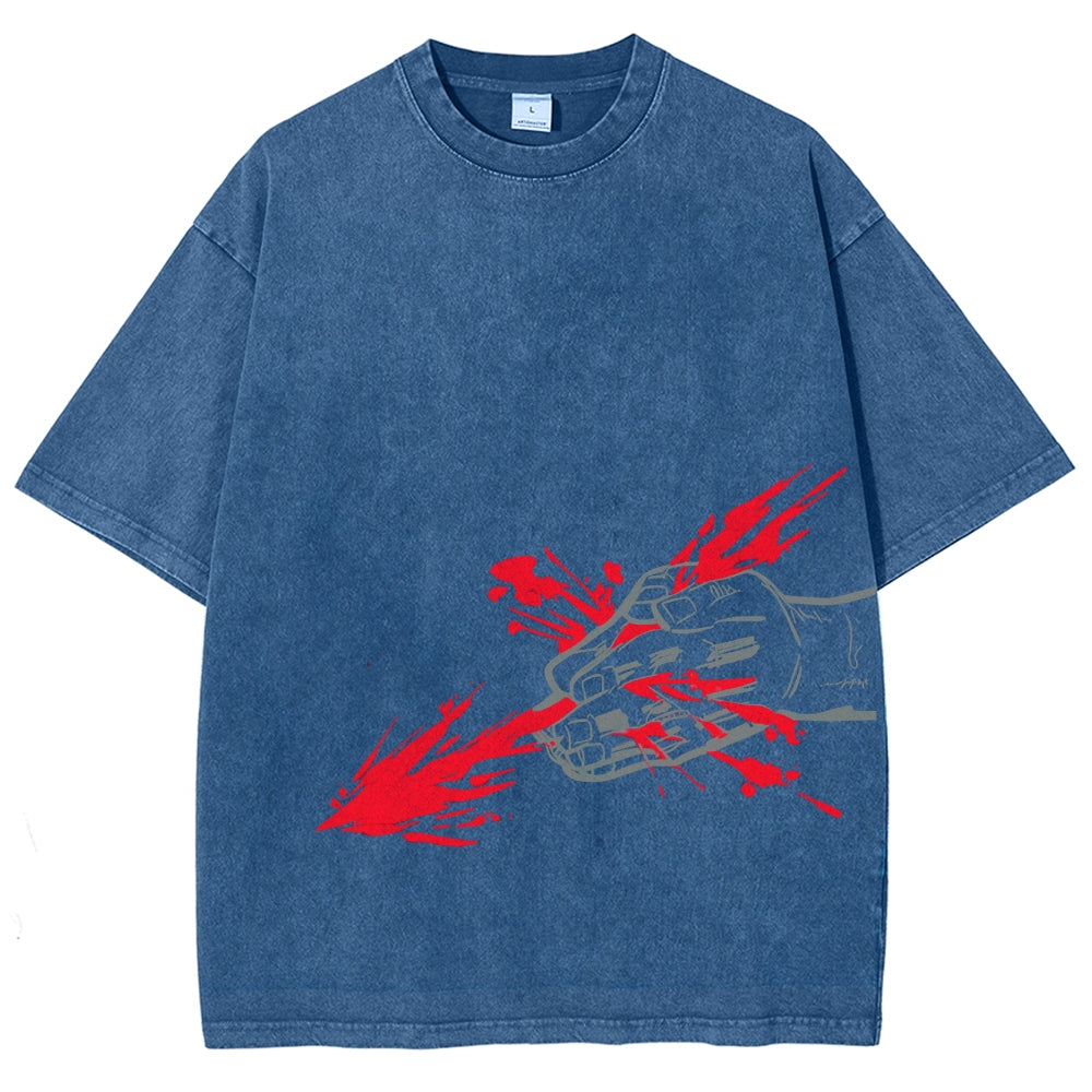 Jujutsu Kaisen CHOSO Unisex Fit Washed T-Shirt 2504001128