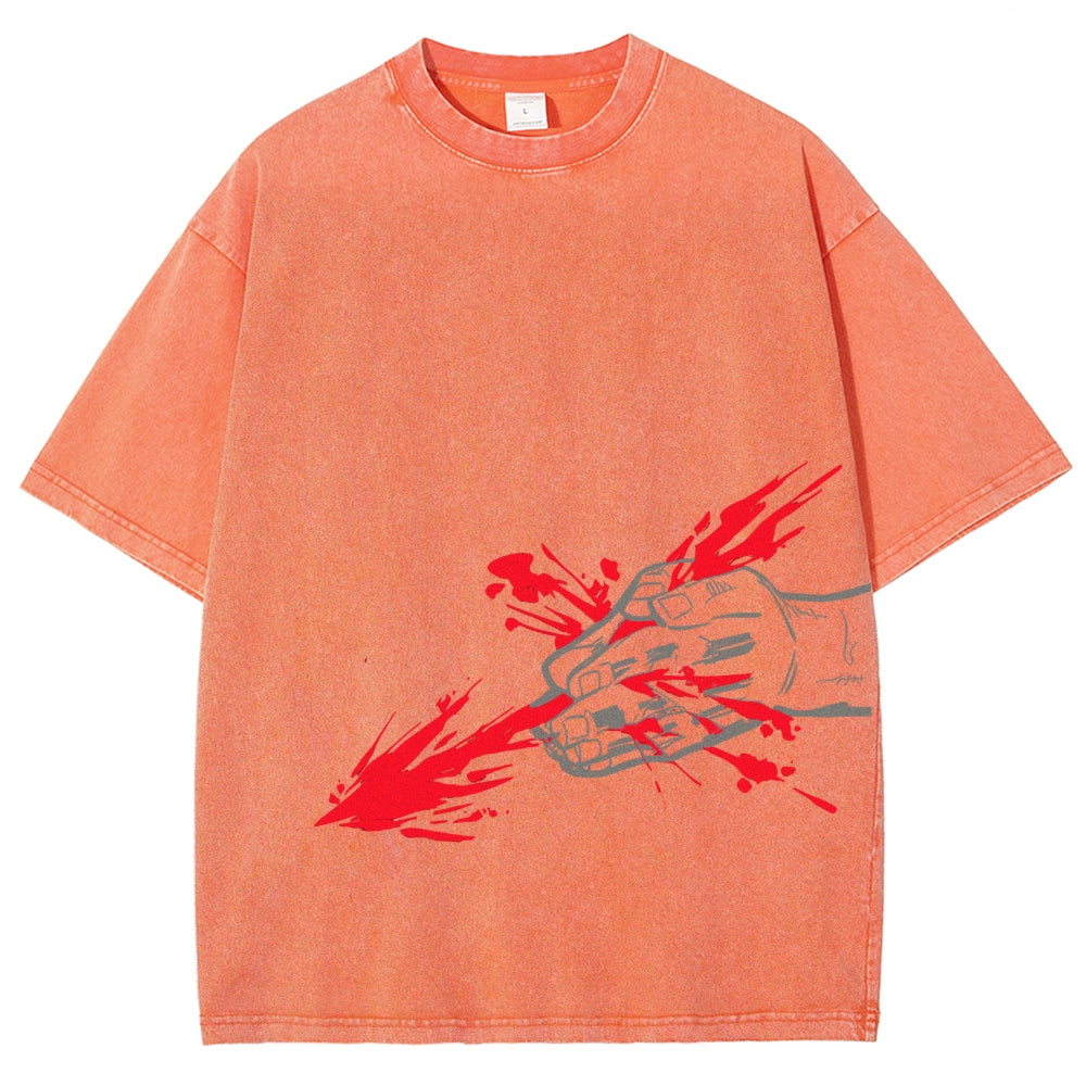 Jujutsu Kaisen CHOSO Unisex Fit Washed T-Shirt 2504001128