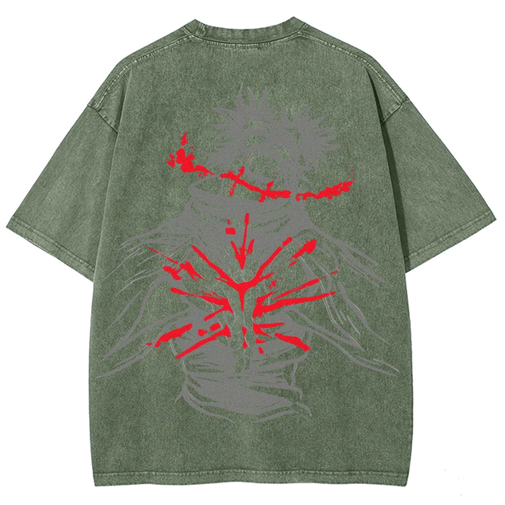 Jujutsu Kaisen CHOSO Unisex Fit Washed T-Shirt 2504001128