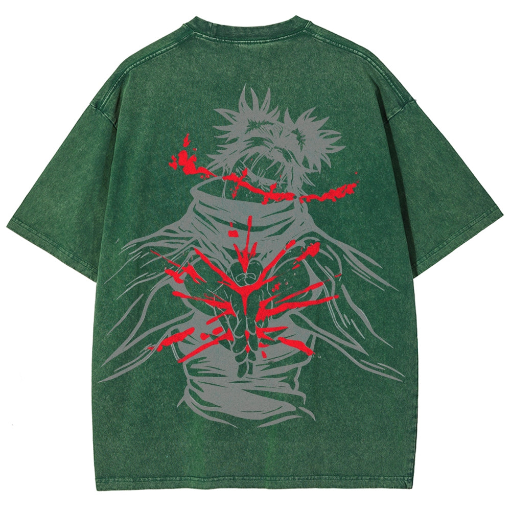 Jujutsu Kaisen CHOSO Unisex Fit Washed T-Shirt 2504001128