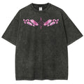 Gurren lagann Demon Slayer Uzui Tengen Unisex Fit Washed T-Shirt 2504004051