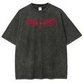 Demon Slayer Rengoku Kyoujurou Unisex Fit Washed T-Shirt 2504004054