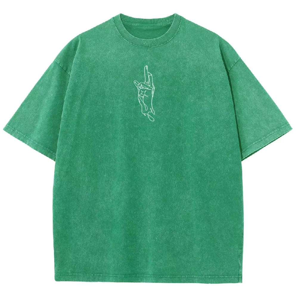 Jujutsu Kaisen Gojo Satoru Unisex Fit Washed T-Shirt 2504005208