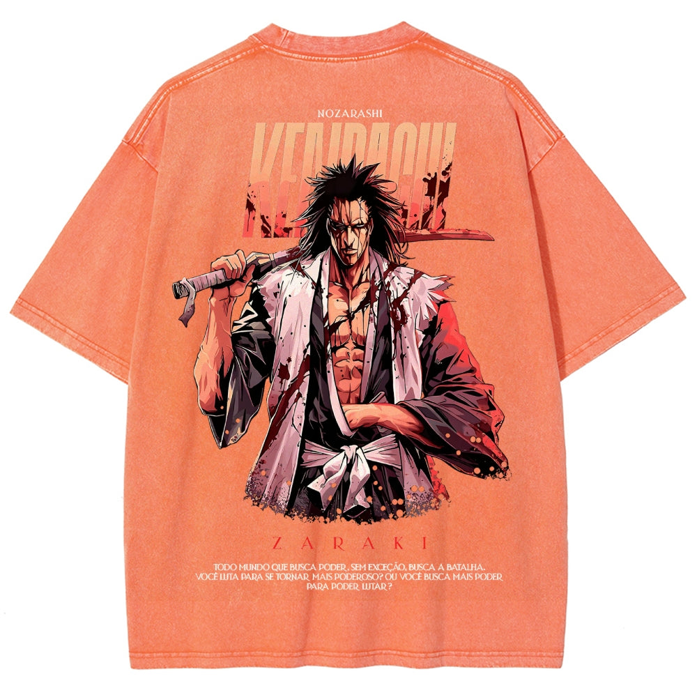 Bleach Unisex Fit Washed T-Shirt 2504005406