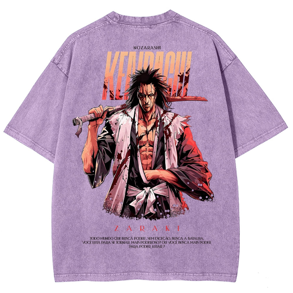 Bleach Unisex Fit Washed T-Shirt 2504005406