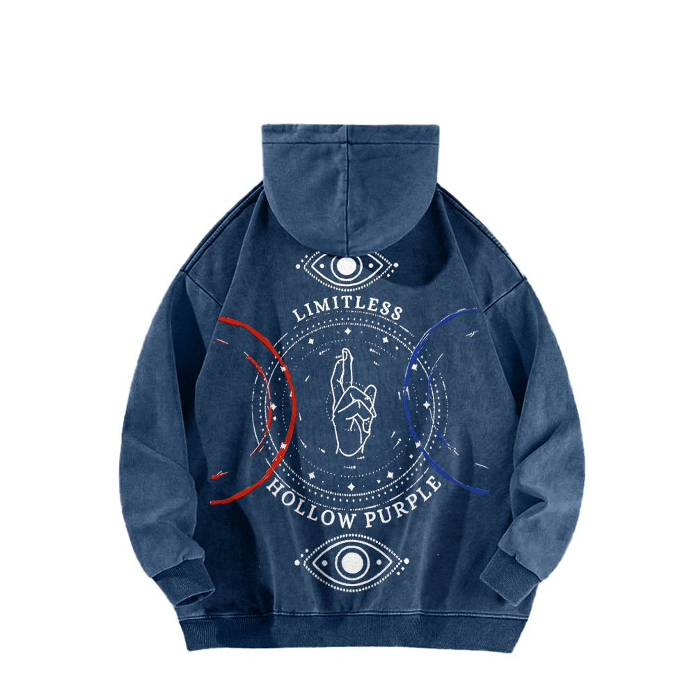 Jujutsu Kaisen Casual Washed Hoodies 2506023263