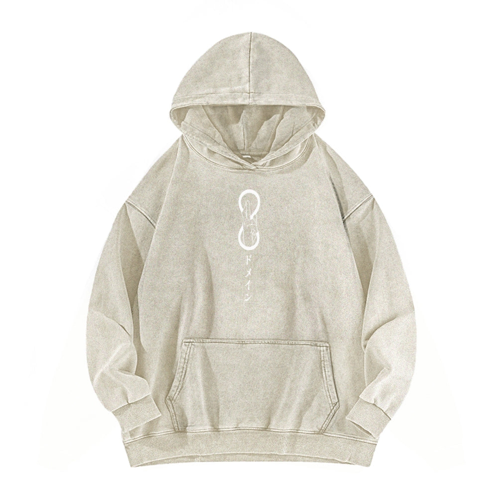 Jujutsu Kaisen Casual Washed Hoodies 2506023263