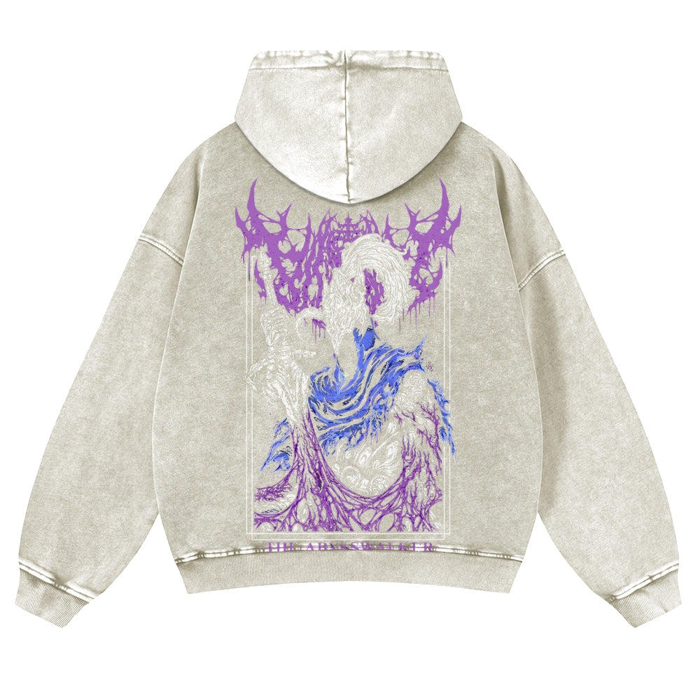 Dark Souls  Casual Washed Hoodies 2506023615