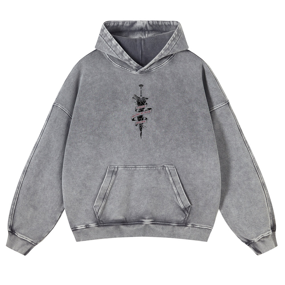 Elden Ring Casual Washed Hoodies 2506023721