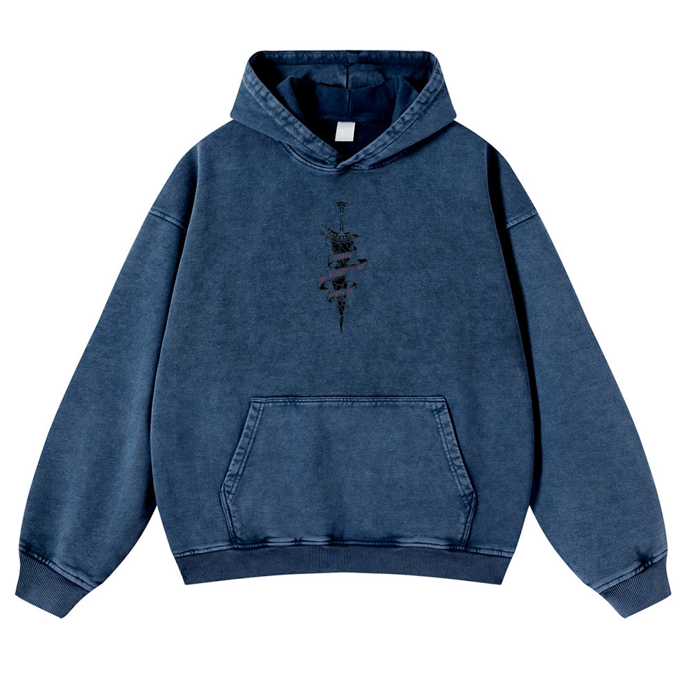 Elden Ring Casual Washed Hoodies 2506023721
