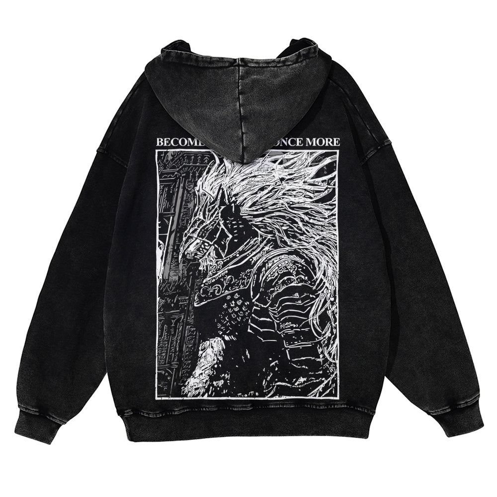 Elden Ring Casual Washed Hoodies 2506023739