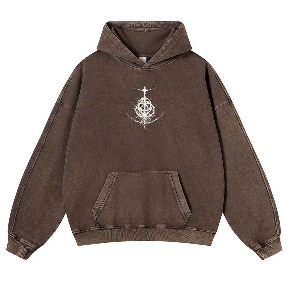 Elden Ring Casual Washed Hoodies 2506023739