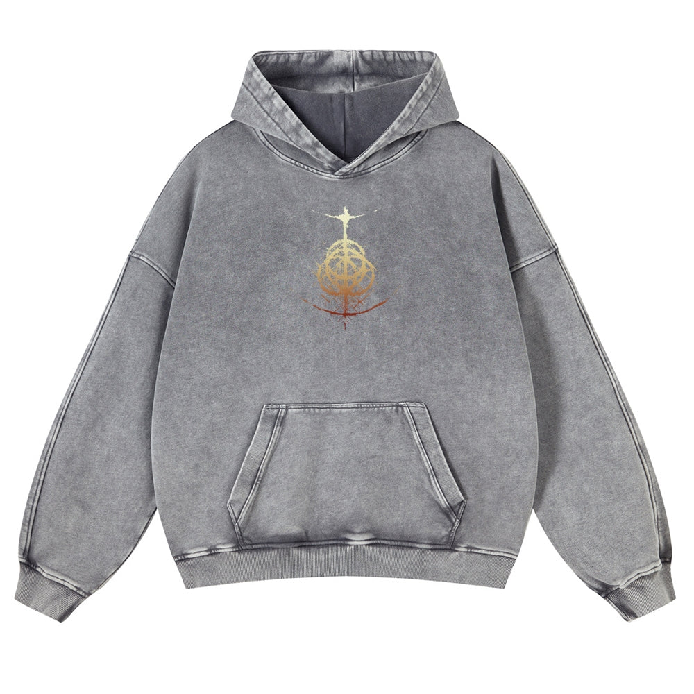 Elden Ring Casual Washed Hoodies 2506023829