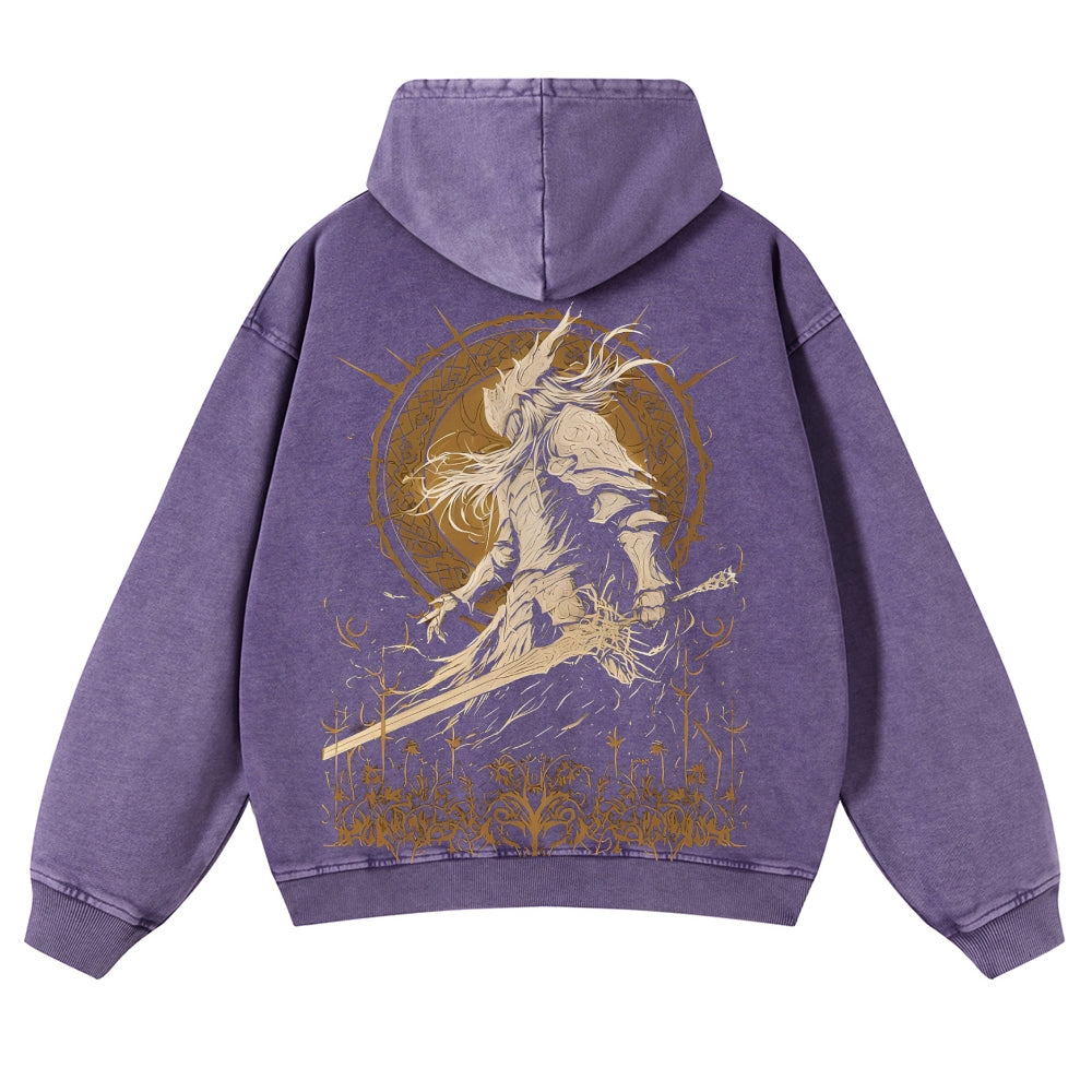 Elden Ring Casual Washed Hoodies 2506023829