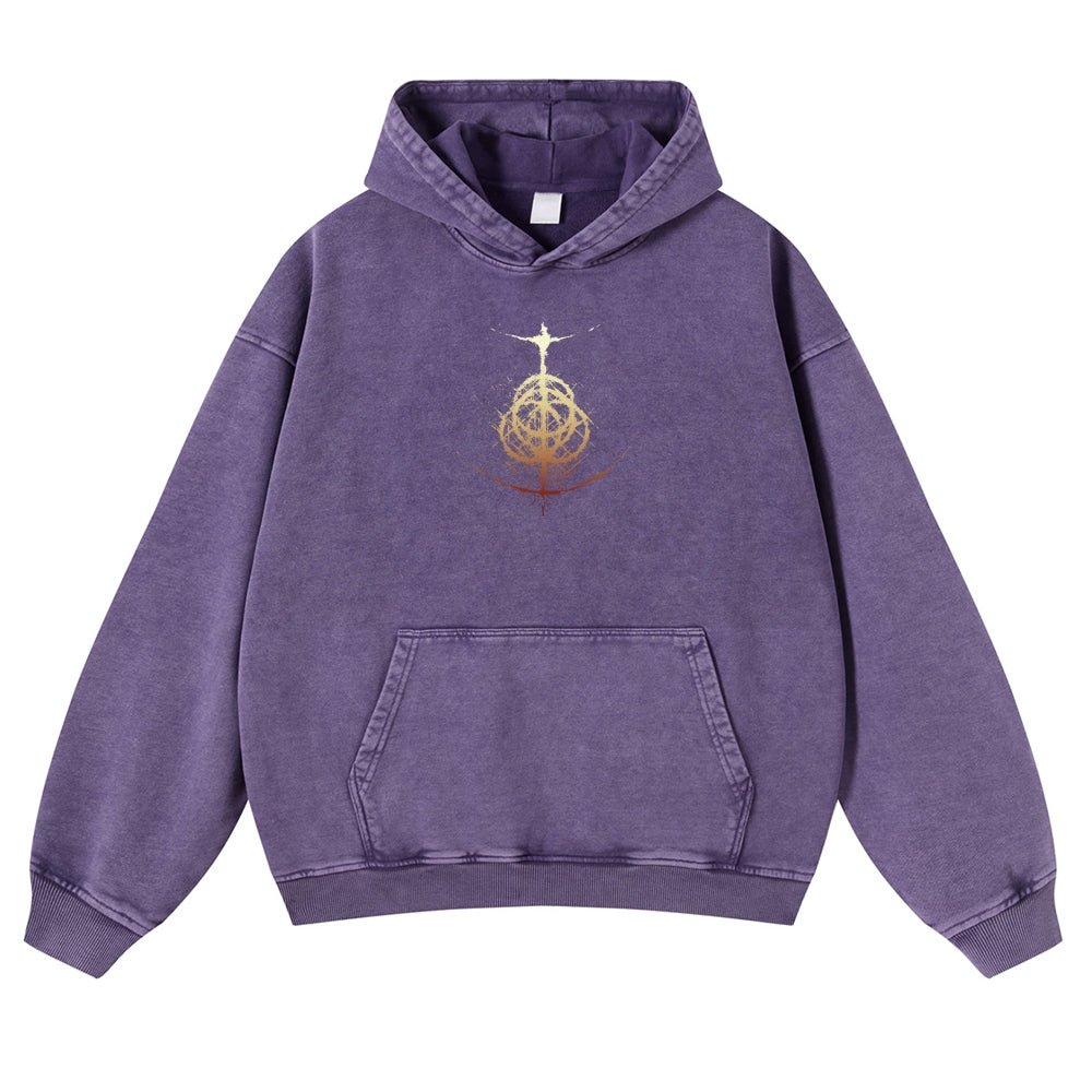 Elden Ring Casual Washed Hoodies 2506023829