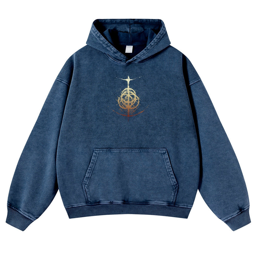 Elden Ring Casual Washed Hoodies 2506023829