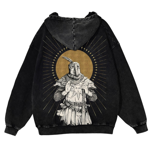 Dark Souls Casual Washed Hoodie 2506023842