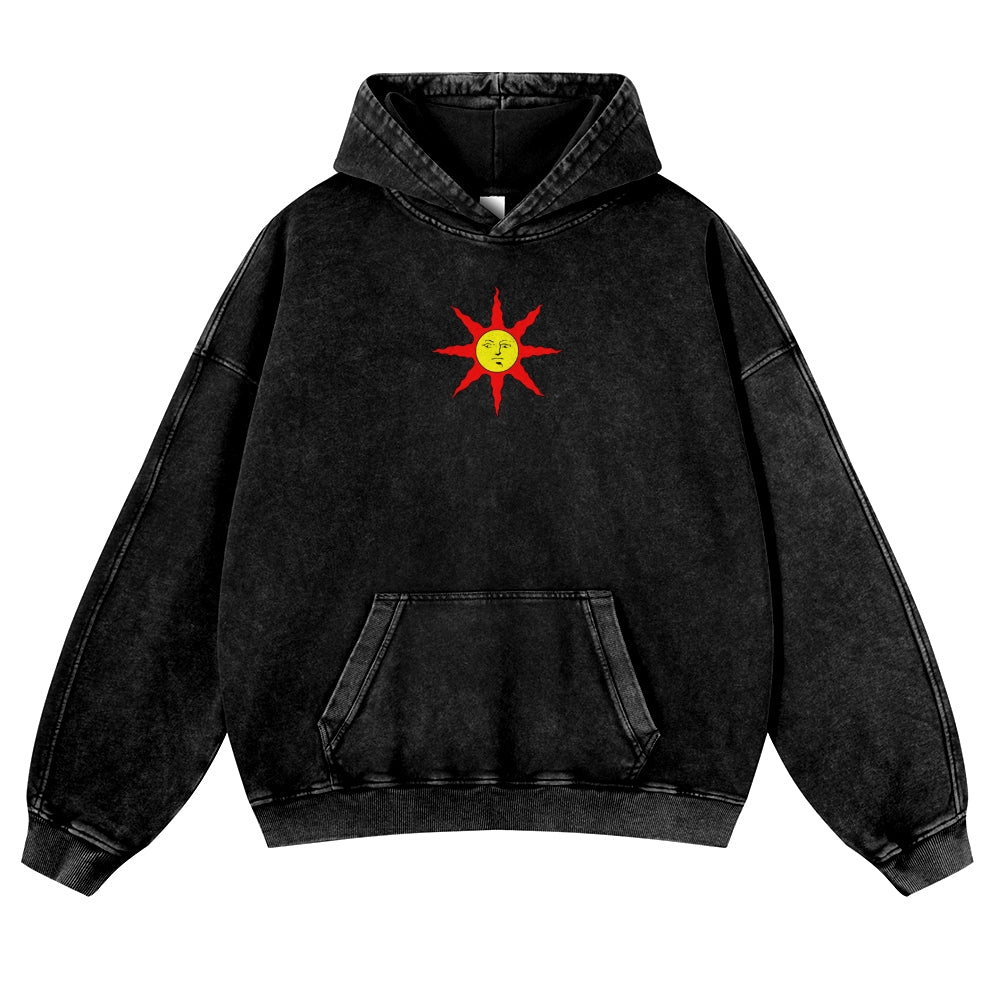 Dark Souls Casual Washed Hoodie 2506023842