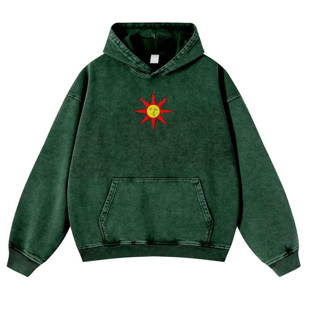 Dark Souls Casual Washed Hoodie 2506023842