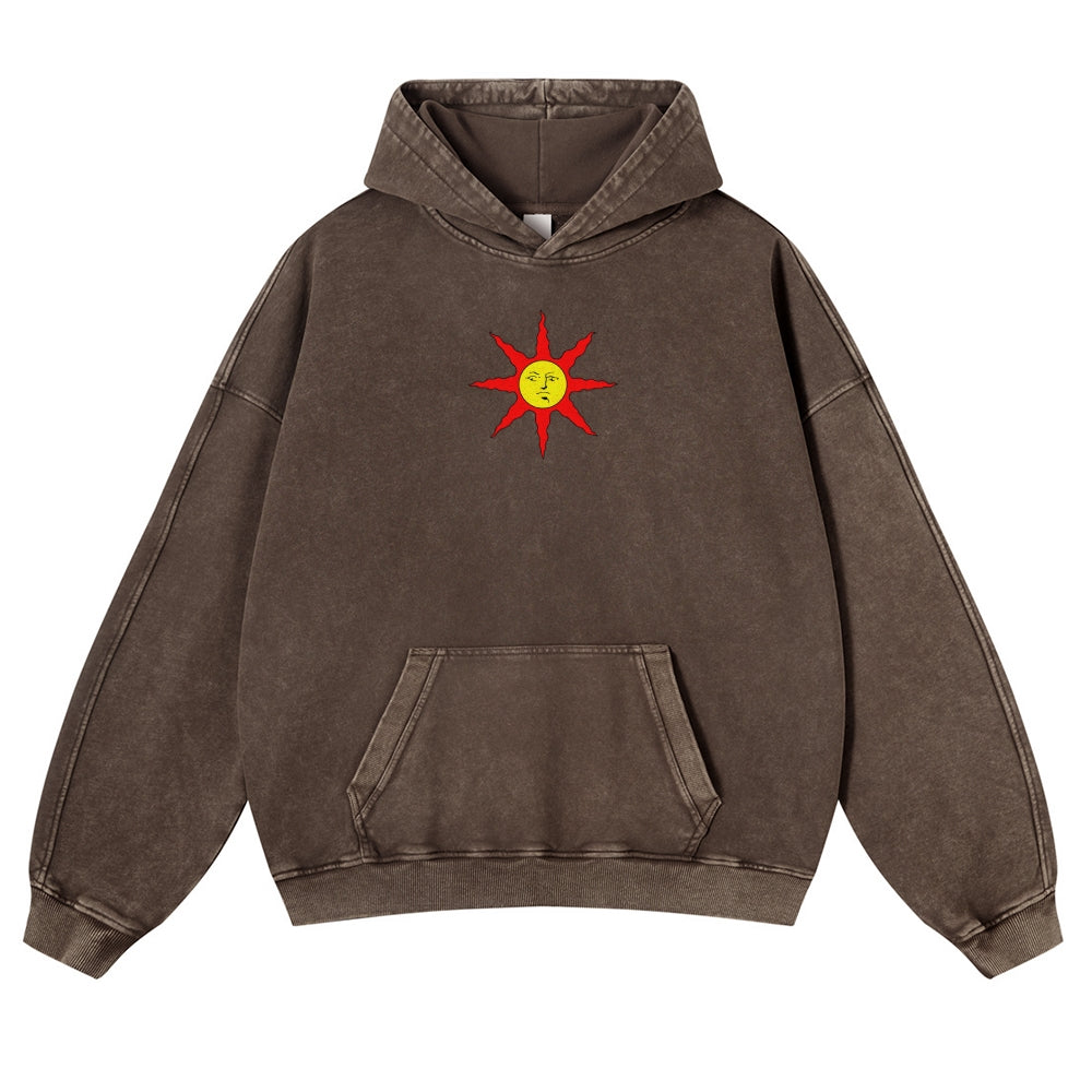 Dark Souls Casual Washed Hoodie 2506023842