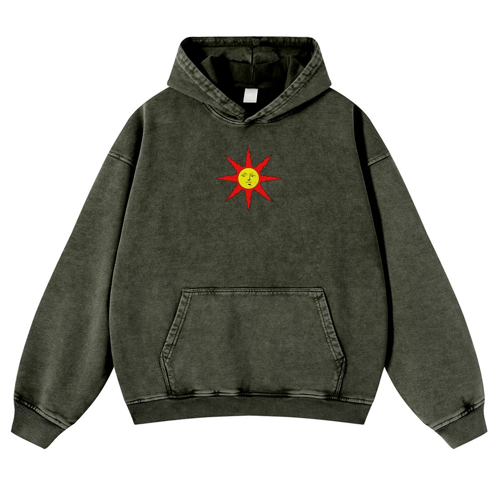 Dark Souls Casual Washed Hoodie 2506023842