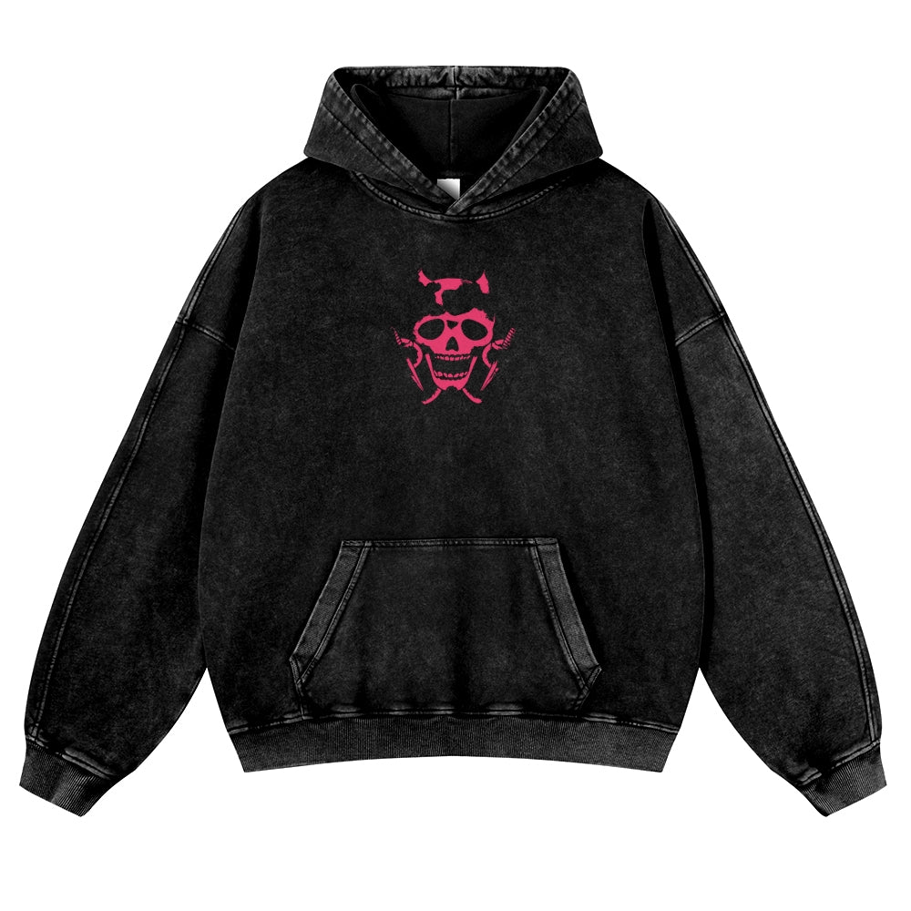 Jojo's Bizarre Adventure Killer Queen Casual Washed Hoodies 2506023871