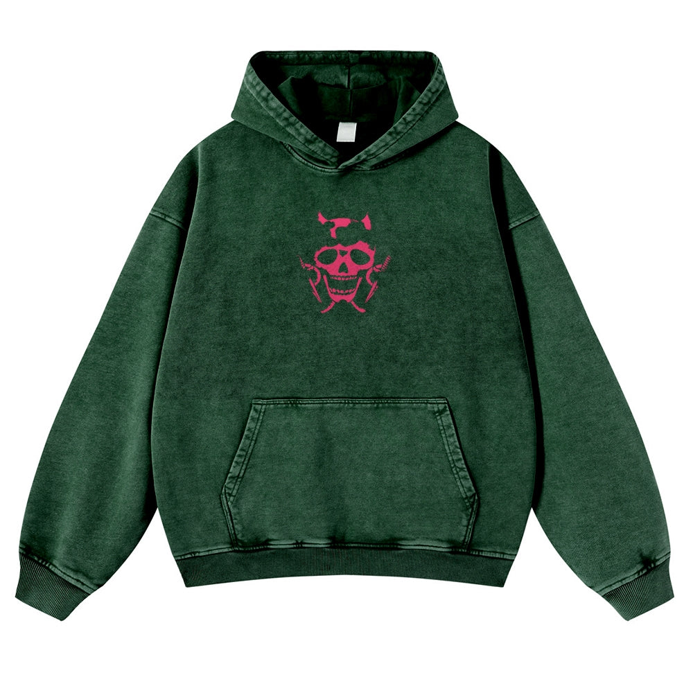 Jojo's Bizarre Adventure Killer Queen Casual Washed Hoodies 2506023871