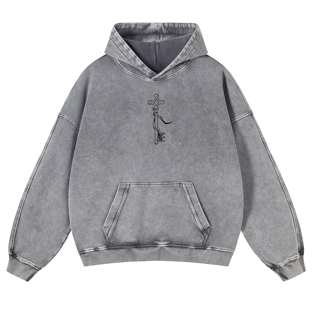 Attack on Titan Casual Washed Hoodies 2506023916