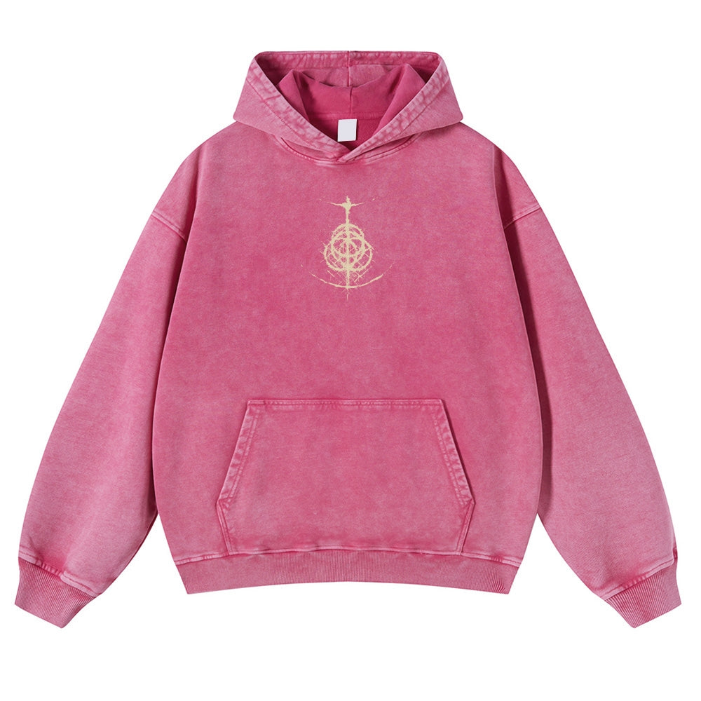 Elden Ring Casual Washed Hoodies 2506023927