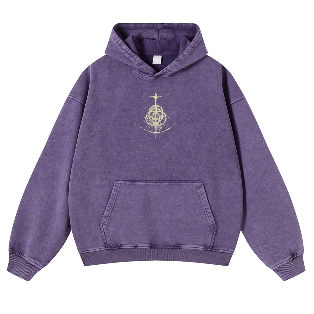 Elden Ring Casual Washed Hoodies 2506023927