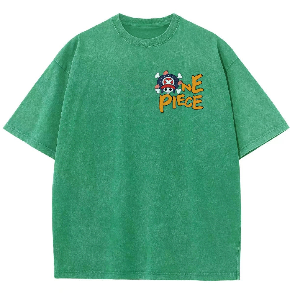 One Piece Unisex Fit Washed T-Shirt 2506024093