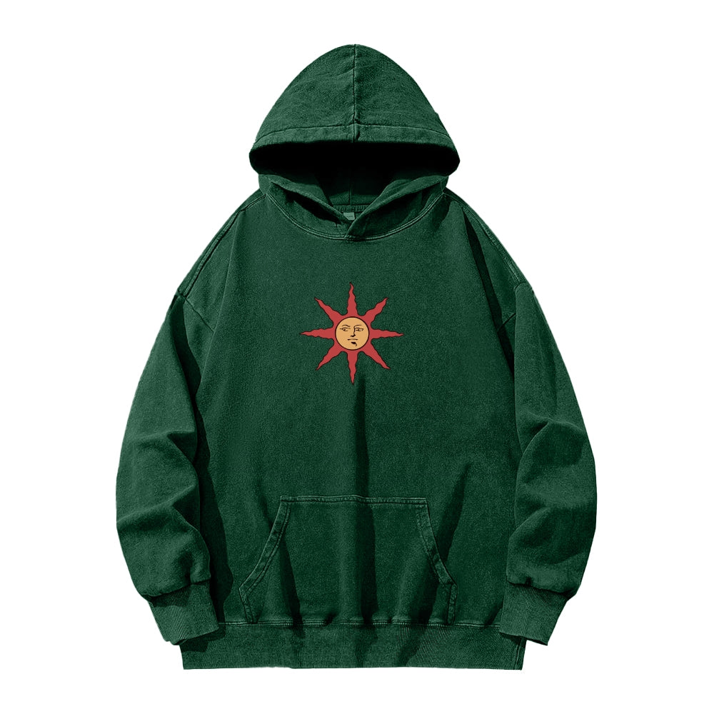 Dark Souls Casual Washed Hoodie 2507012080