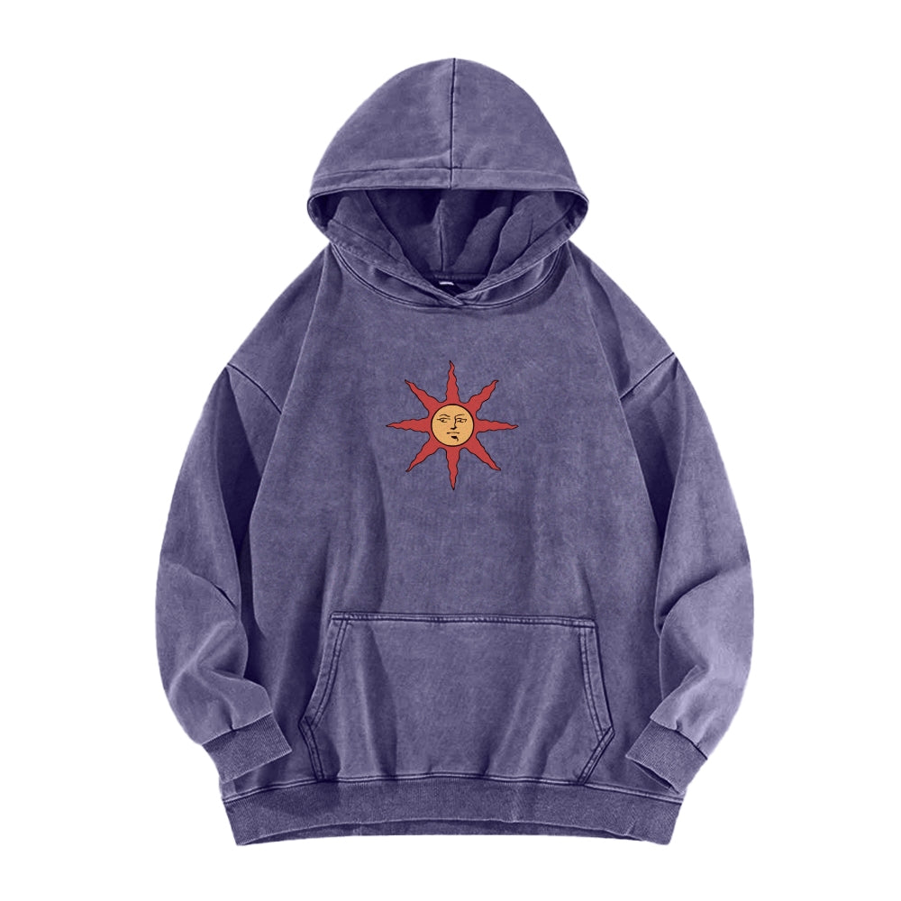 Dark Souls Casual Washed Hoodie 2507012080