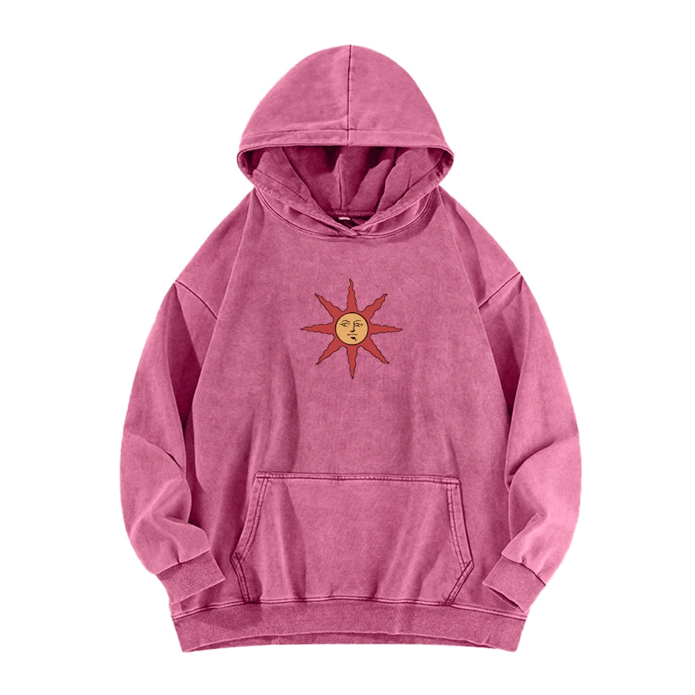 Dark Souls Casual Washed Hoodie 2507012080