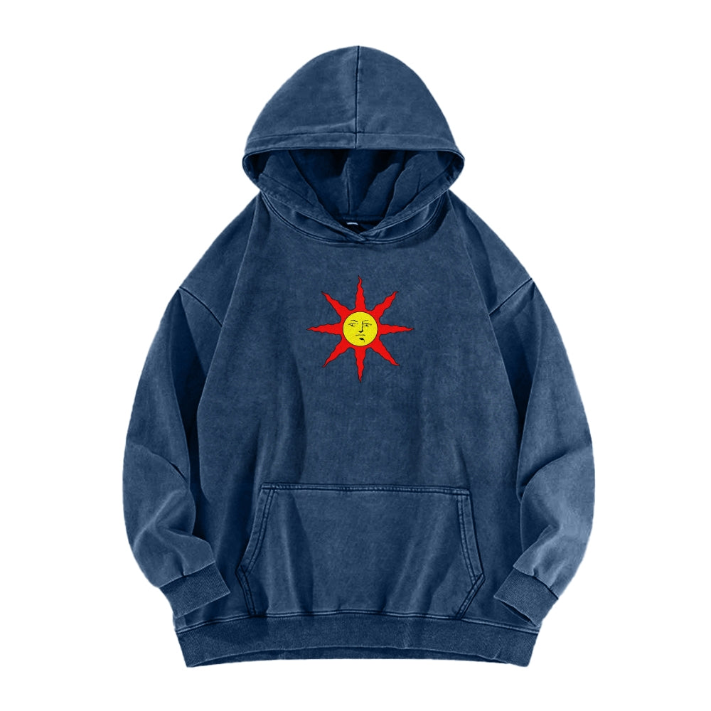 Dark Souls Casual Washed Hoodie 2507012097
