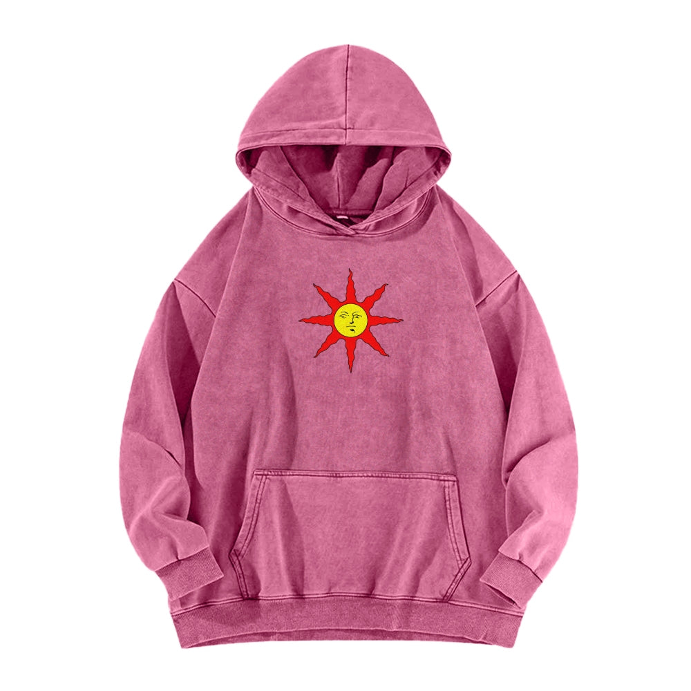 Dark Souls Casual Washed Hoodie 2507012097