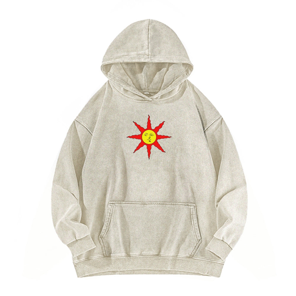 Dark Souls Casual Washed Hoodie 2507012097
