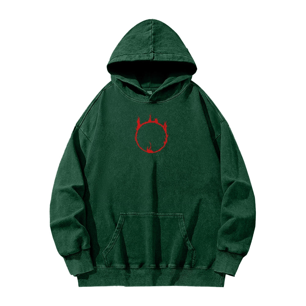 Dark Souls Casual Washed Hoodie 2507012099