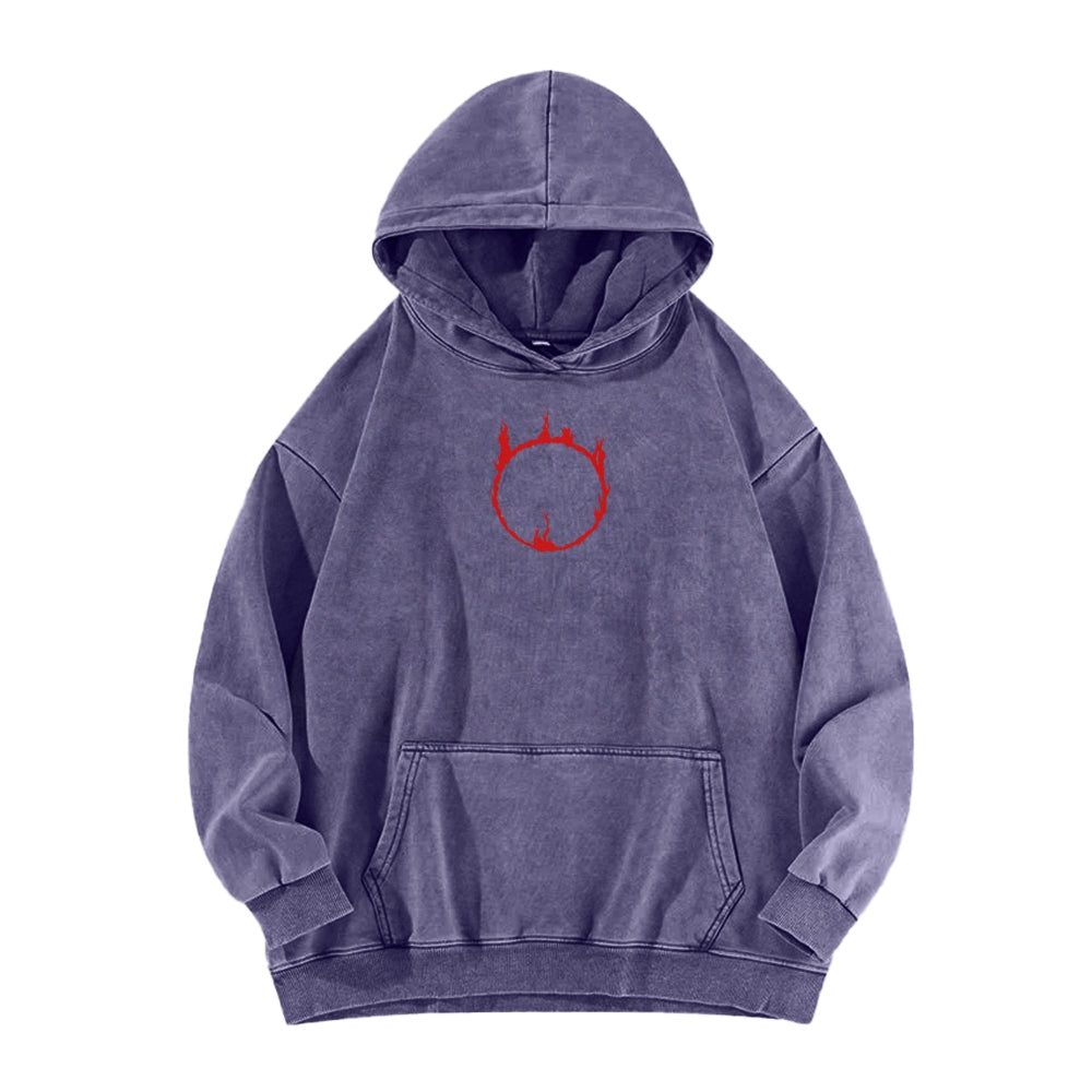 Dark Souls Casual Washed Hoodie 2507012099
