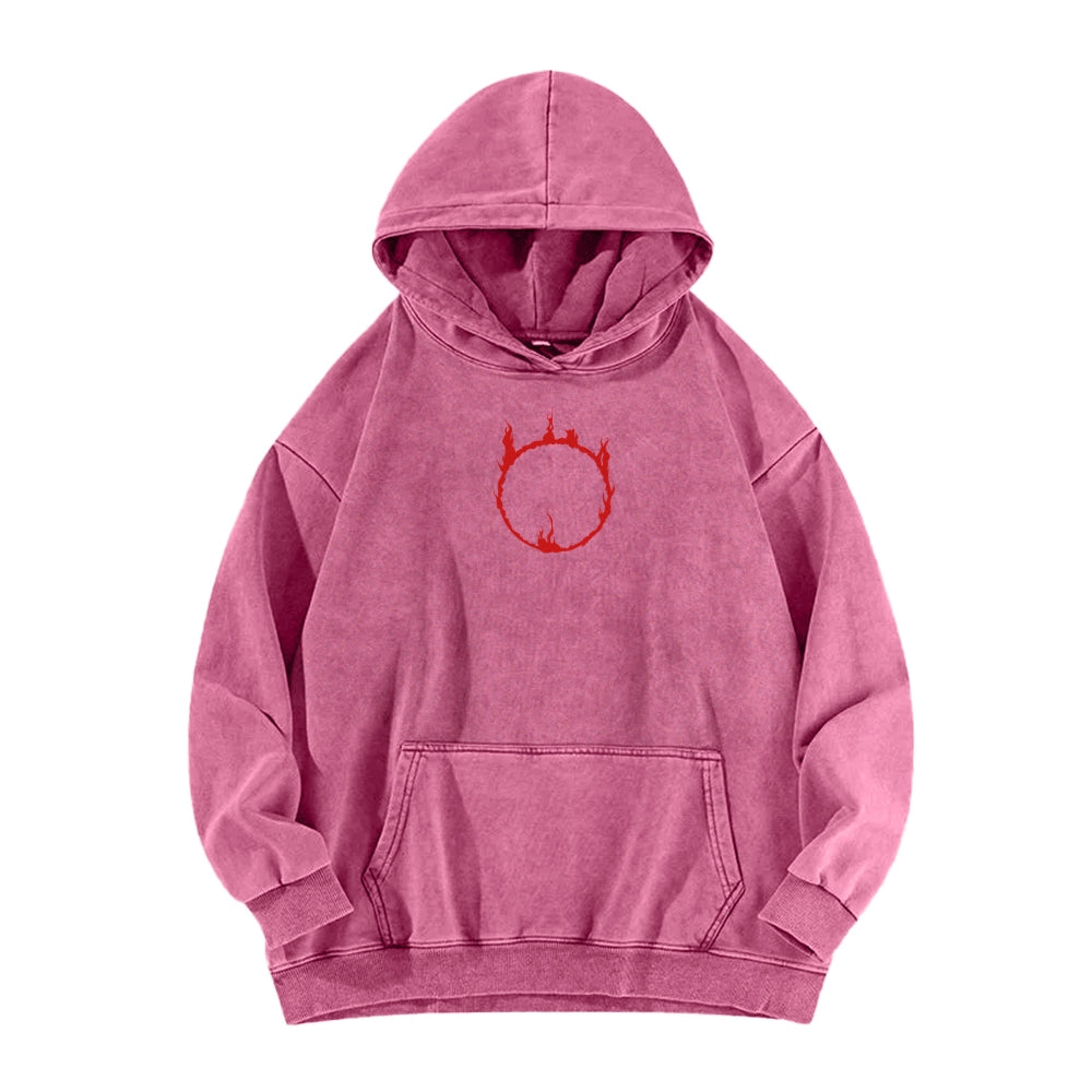 Dark Souls Casual Washed Hoodie 2507012099
