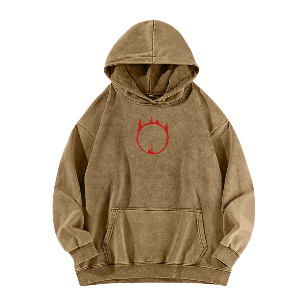 Dark Souls Casual Washed Hoodie 2507012099