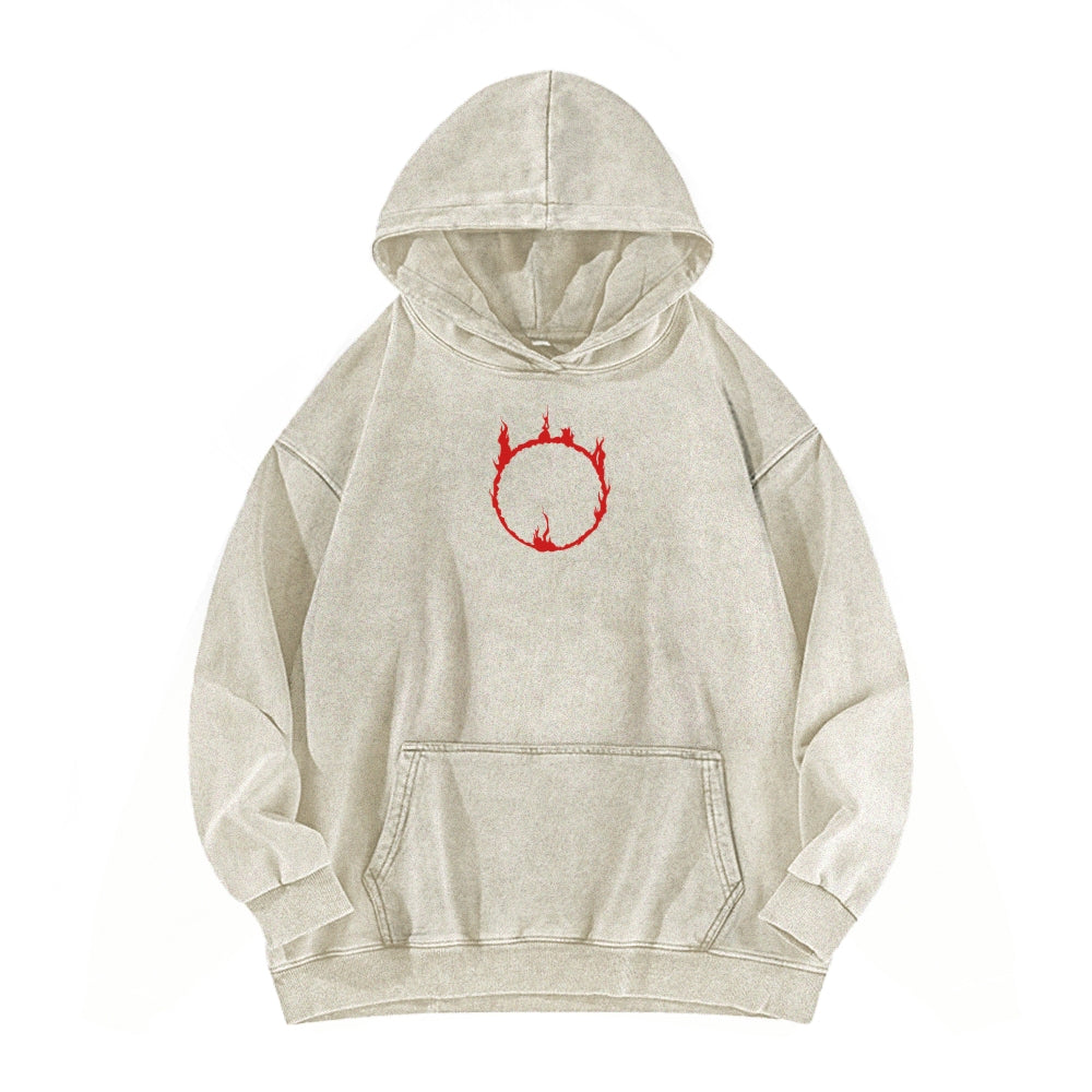 Dark Souls Casual Washed Hoodie 2507012099